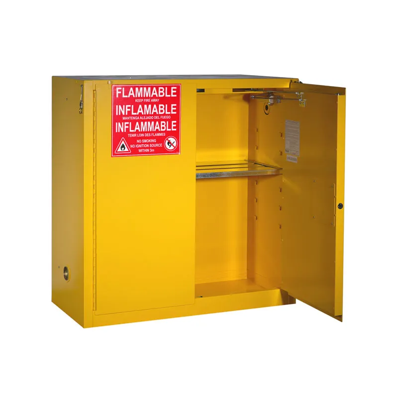 flammable safety cabinet sc2030y self closing door 2