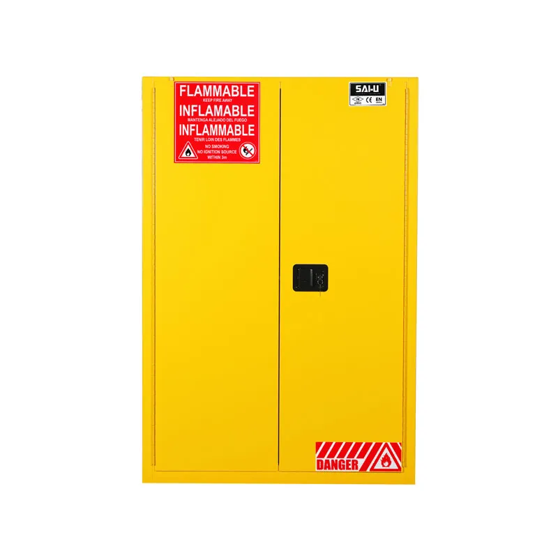 flammable safety cabinet sc2045y self closing door 3