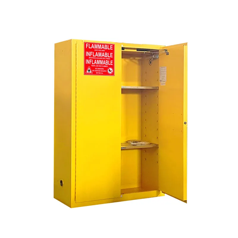 flammable safety cabinet sc2045y self closing door 5