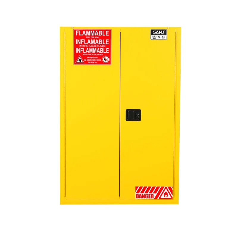 flammable safety cabinet sc2090y self closing door 3
