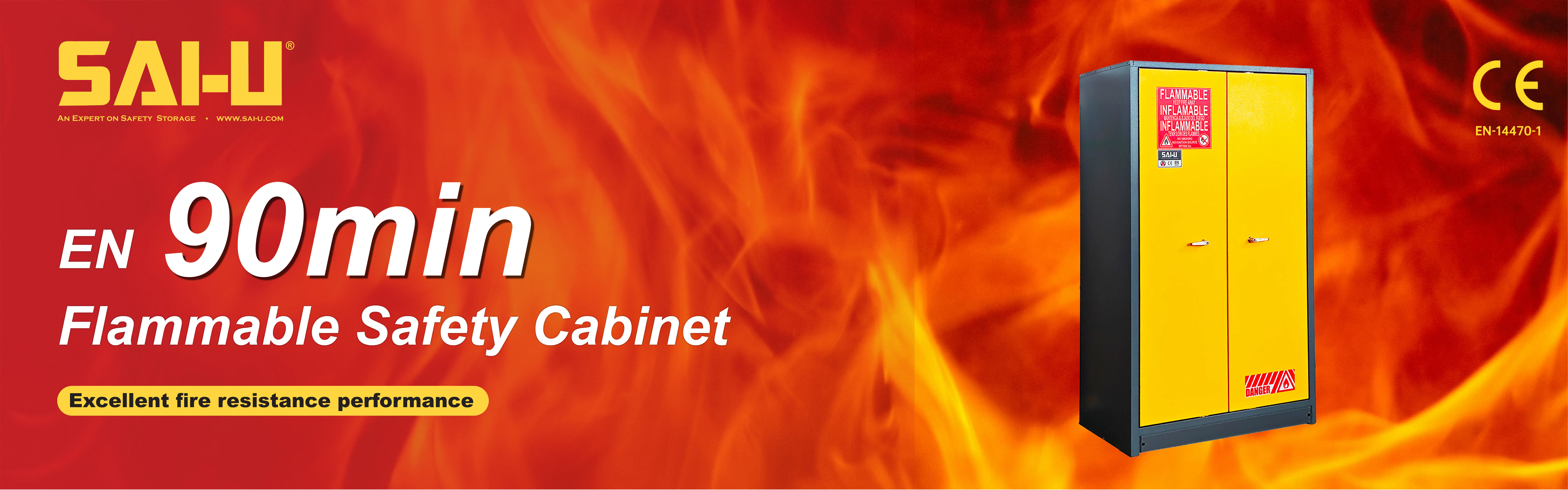 EN Flammable Safety Storage Cabinet