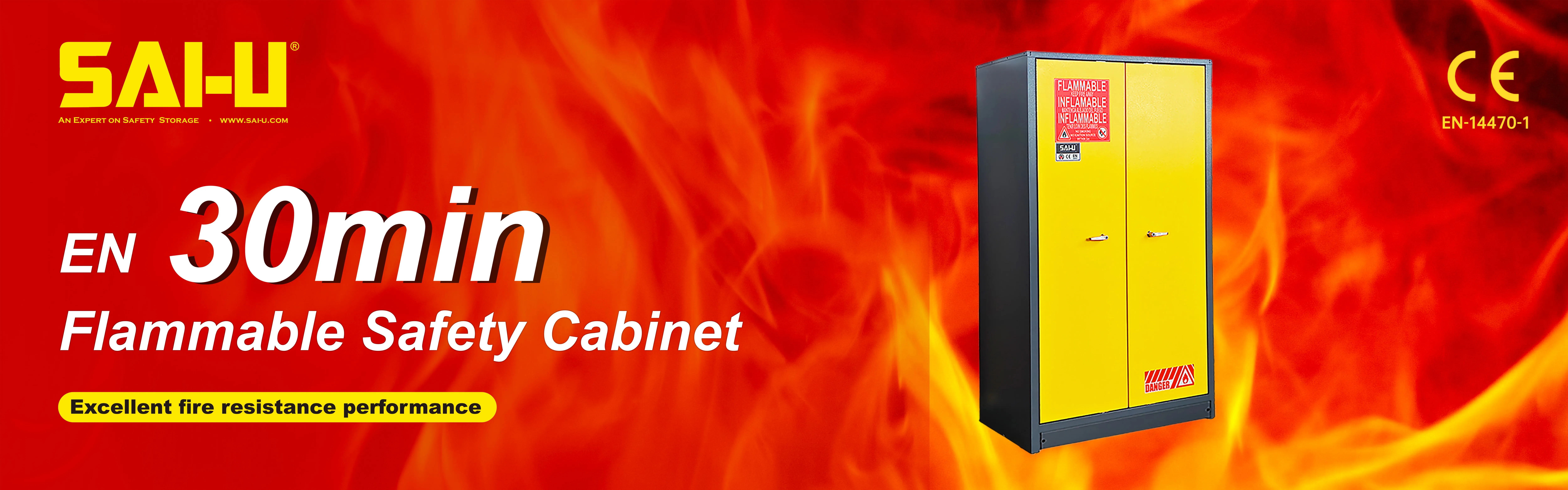 EN 30min Flammable Safety Storage Cabinet