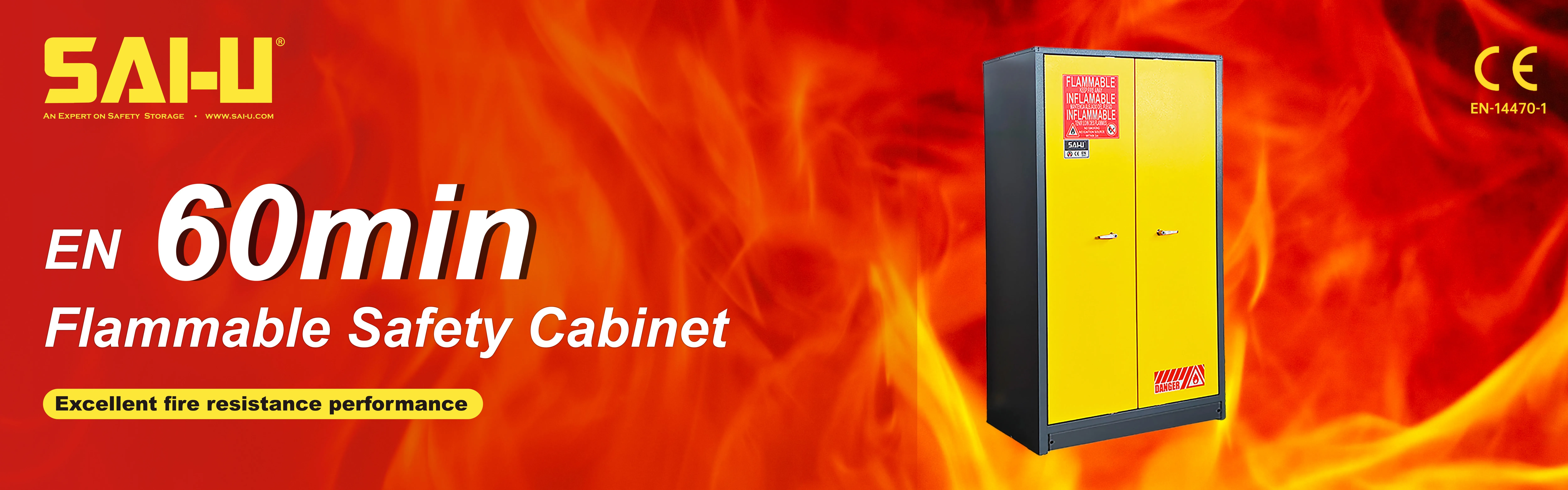 EN 60min Flammable Safety Storage Cabinet